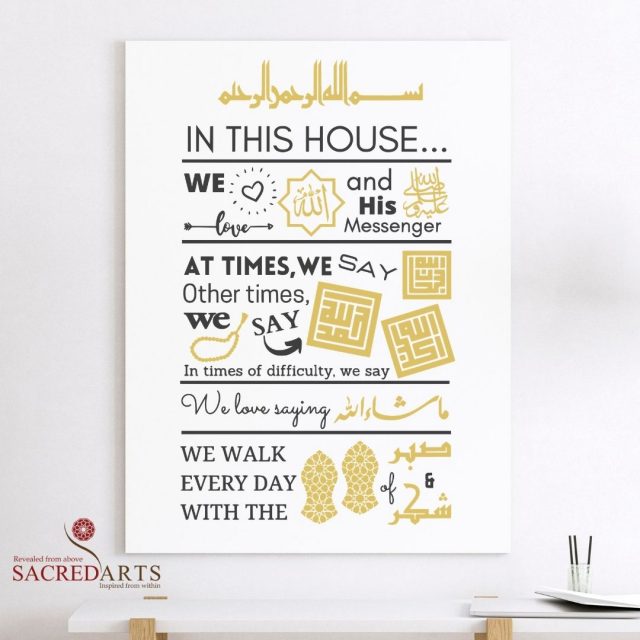 Six GOLDEN Rules to Live By (Canvas) - Image 2